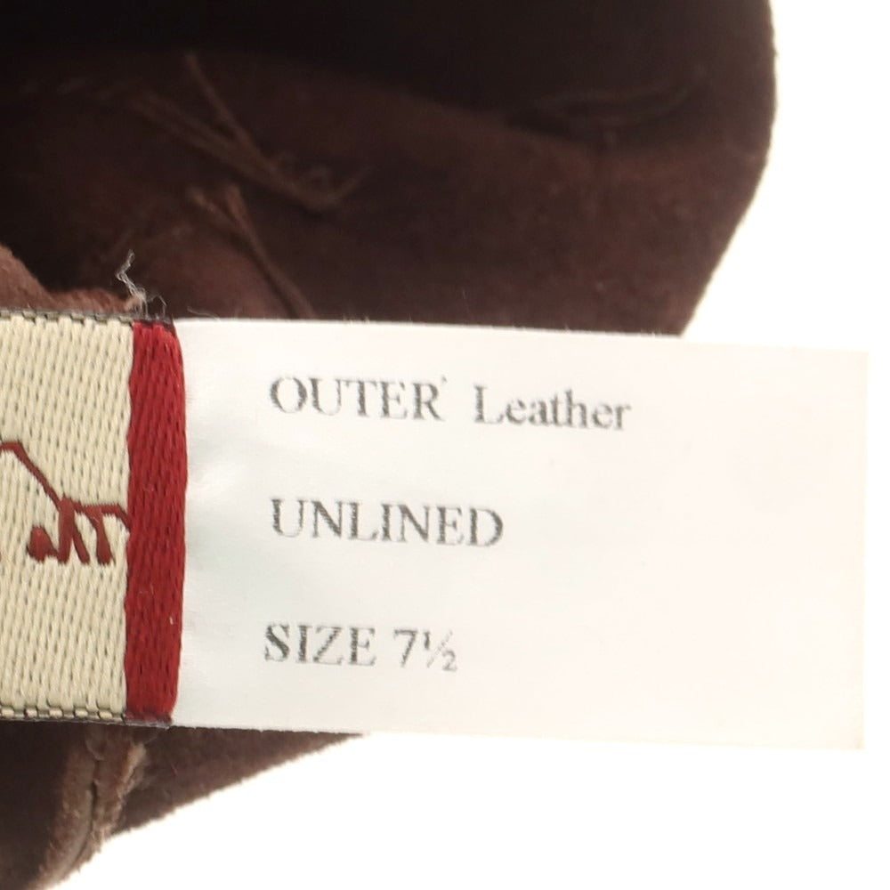 【中古】デンツ DENTS レザー 手袋 グローブ ブラウン【 7 1/2 】【 状態ランクB 】【 メンズ 】