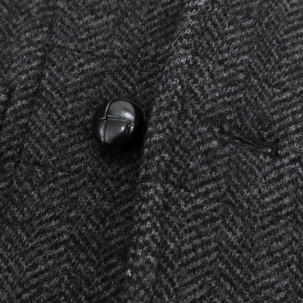 【中古】ポロ ラルフローレン Polo Ralph Lauren ウール ヘリンボーン 3B カジュアルジャケット ブラックxグレー【 S 】【 状態ランクA 】【 メンズ 】