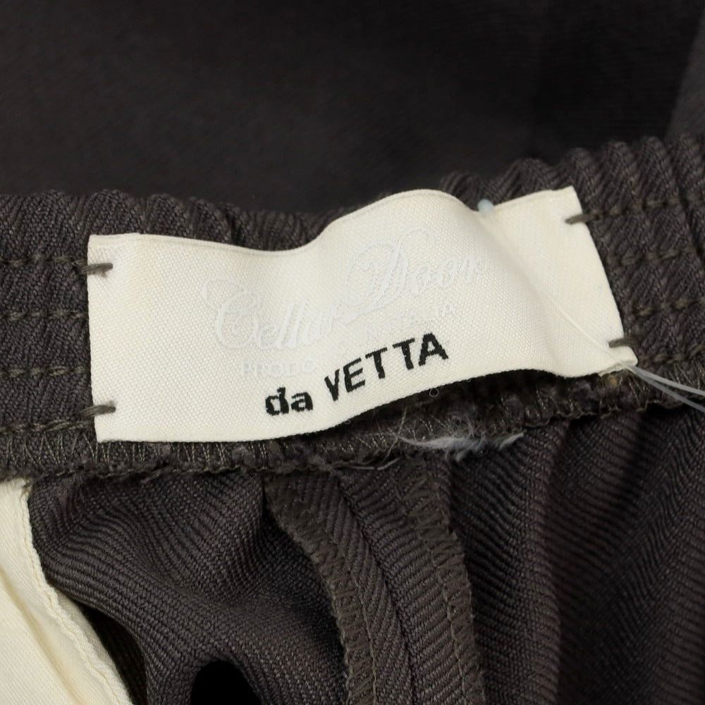 【中古】セラードアー CellarDoor ポリエスエル イージースラックスパンツ グレー【 表記なし(XS位) 】【 状態ランクB 】【 メンズ 】