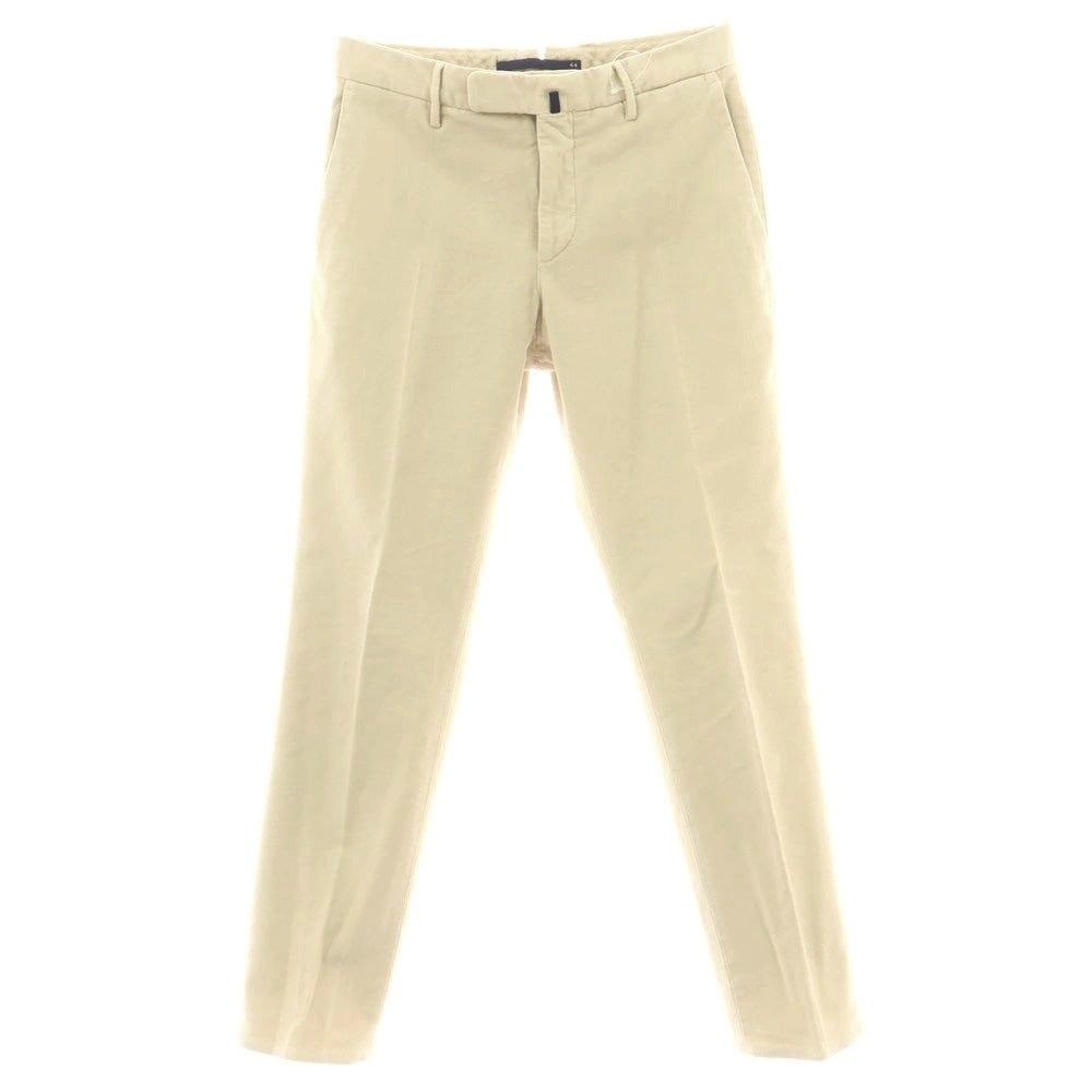 【中古】インコテックス INCOTEX ストレッチ コットン カジュアルスラックスパンツ ベージュ【 44 】【 状態ランクC 】【 メンズ 】