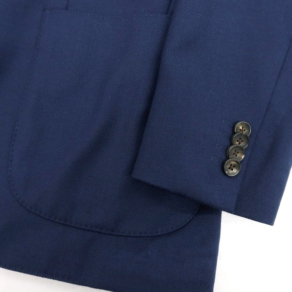 【中古】ラルディーニ LARDINI ウール 3B テーラードジャケット ライトネイビー【 46 】【 状態ランクA 】【 メンズ 】