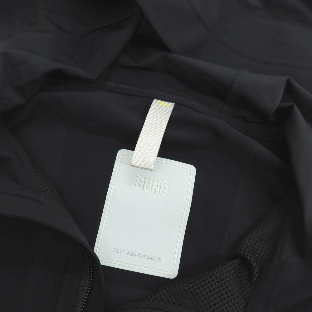 【中古】デュノ DUNO ストレッチ ナイロン ダブルジップ フーデッド シェルジャケット ブラック【 50 】【 状態ランクB 】【 メンズ 】
