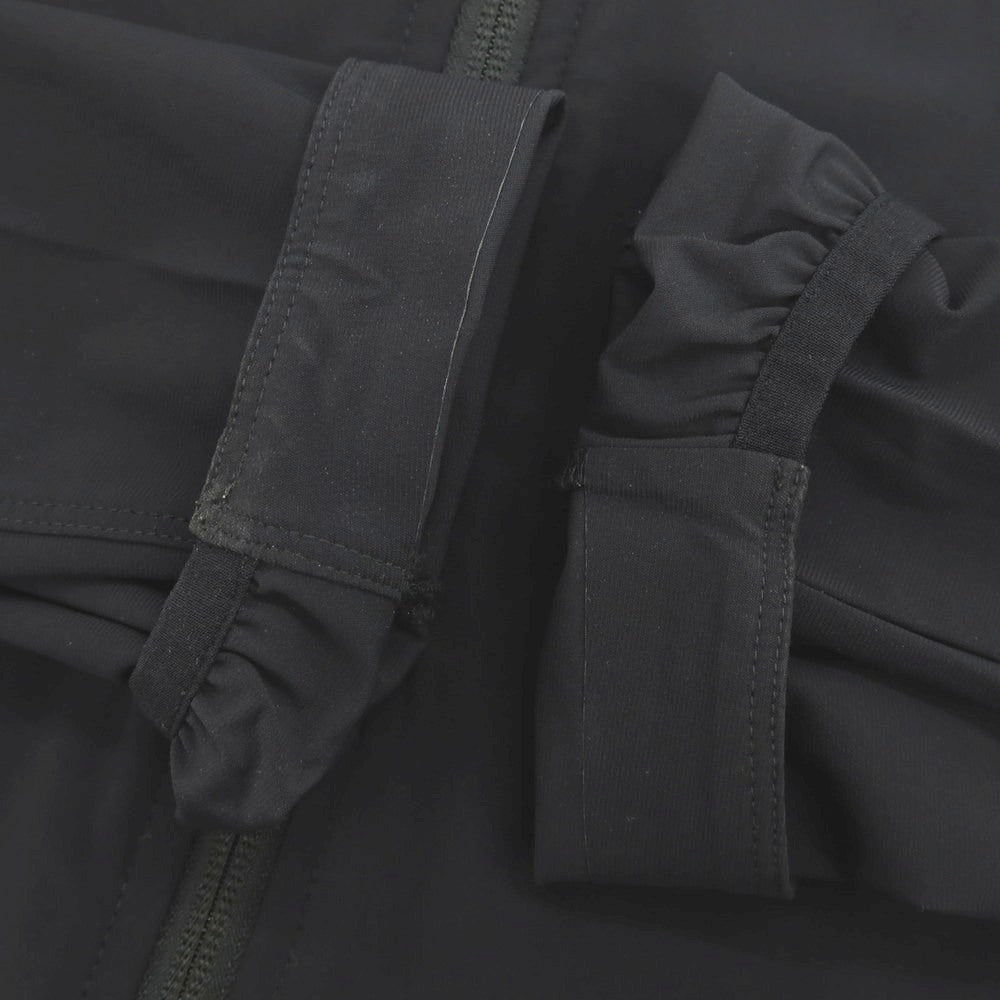 【中古】デュノ DUNO ストレッチ ナイロン ダブルジップ フーデッド シェルジャケット ブラック【 50 】【 状態ランクB 】【 メンズ 】