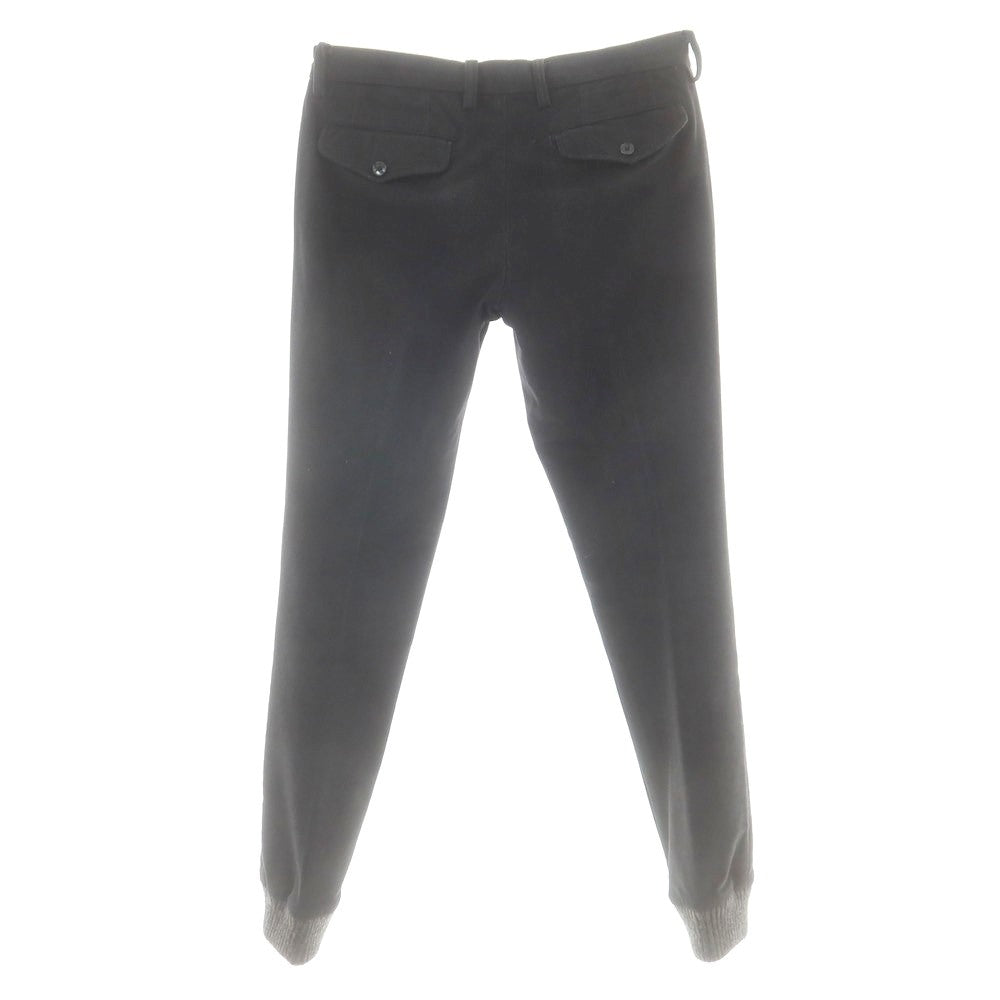 【中古】ジュンハシモト junhashimoto ポリエステル カジュアルスラックスパンツ ブラック【 2 】【 状態ランクC 】【 メンズ 】