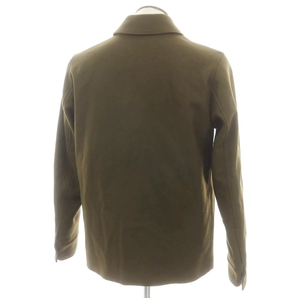 【中古】ヘルノ Herno ウールナイロン カバーオール オリーブ【 50 】【 状態ランクB 】【 メンズ 】