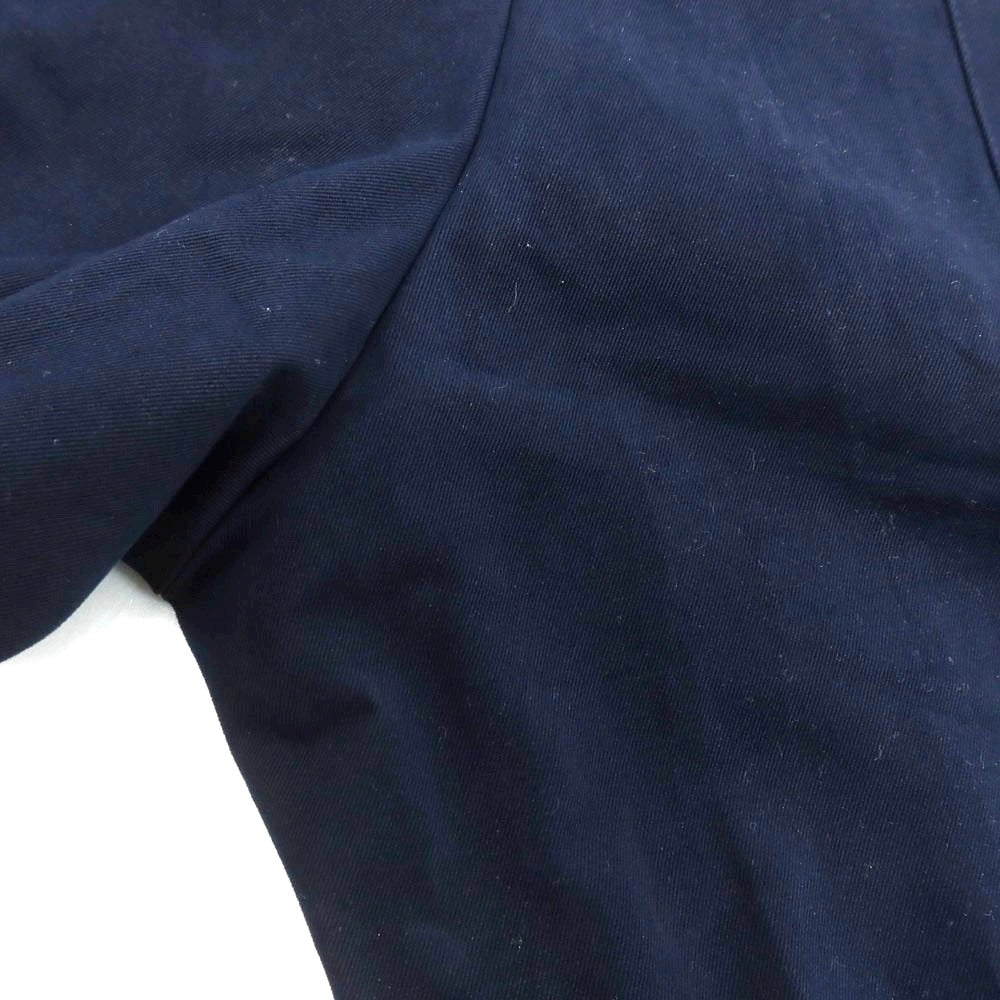 【中古】スタジオニコルソン STUDIO NICHOLSON BRIDGES ピーチコットンツイル パンツ ネイビー【 L 】【 状態ランクC 】【 メンズ 】