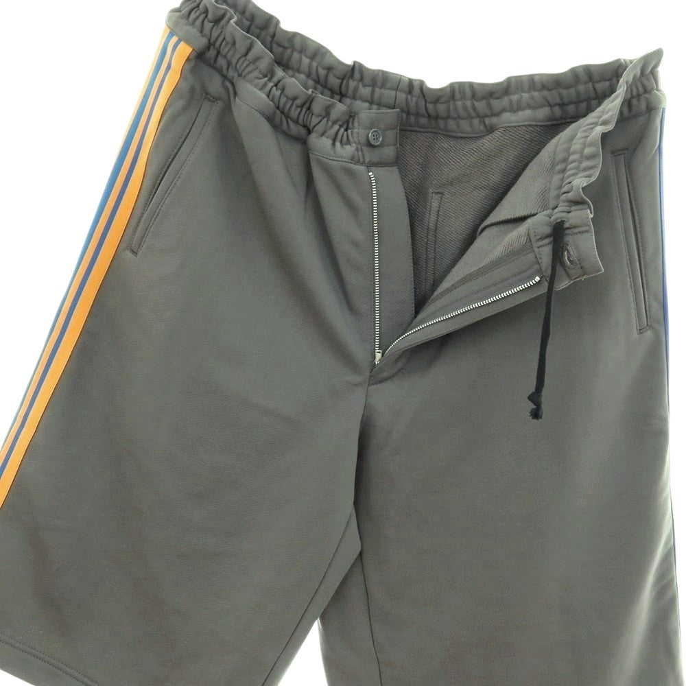 【中古】コムデギャルソン オムドゥ COMME des GARCONS HOMME DEUX 2025年春夏 ポリエステルコットン ハーフパンツ ショートパンツ ジャージ グレー系【サイズXL】【 状態ランクA 】【 メンズ 】