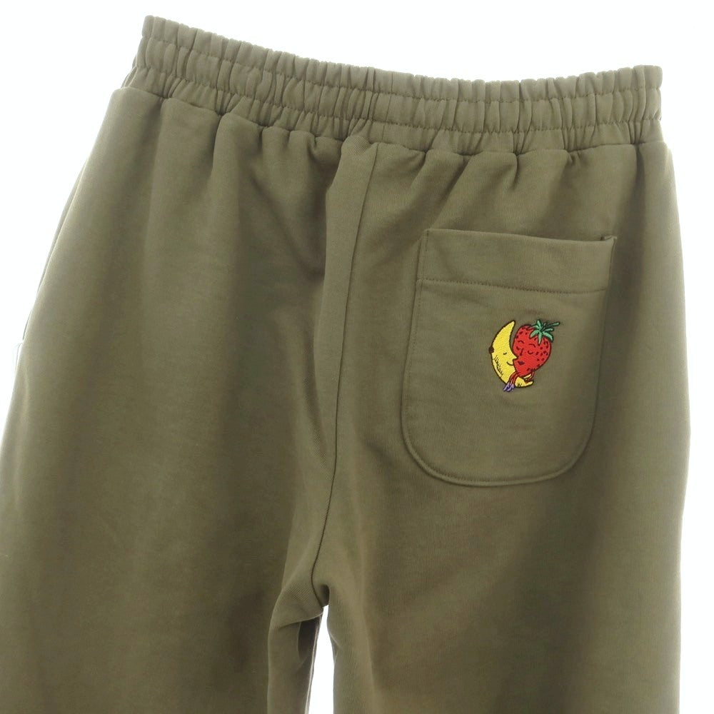 【中古】スカイハイファーム SKY HIGH FARM リバーシブル コットン スウェットパンツ オリーブ【 表記なし(S位) 】【 状態ランクA 】【 メンズ 】