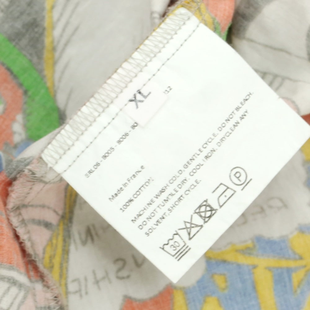 【中古】イー アール エル ERL 2025年春夏 コットン カジュアルシャツ マルチカラー【 XL 】【 状態ランクA 】【 メンズ 】