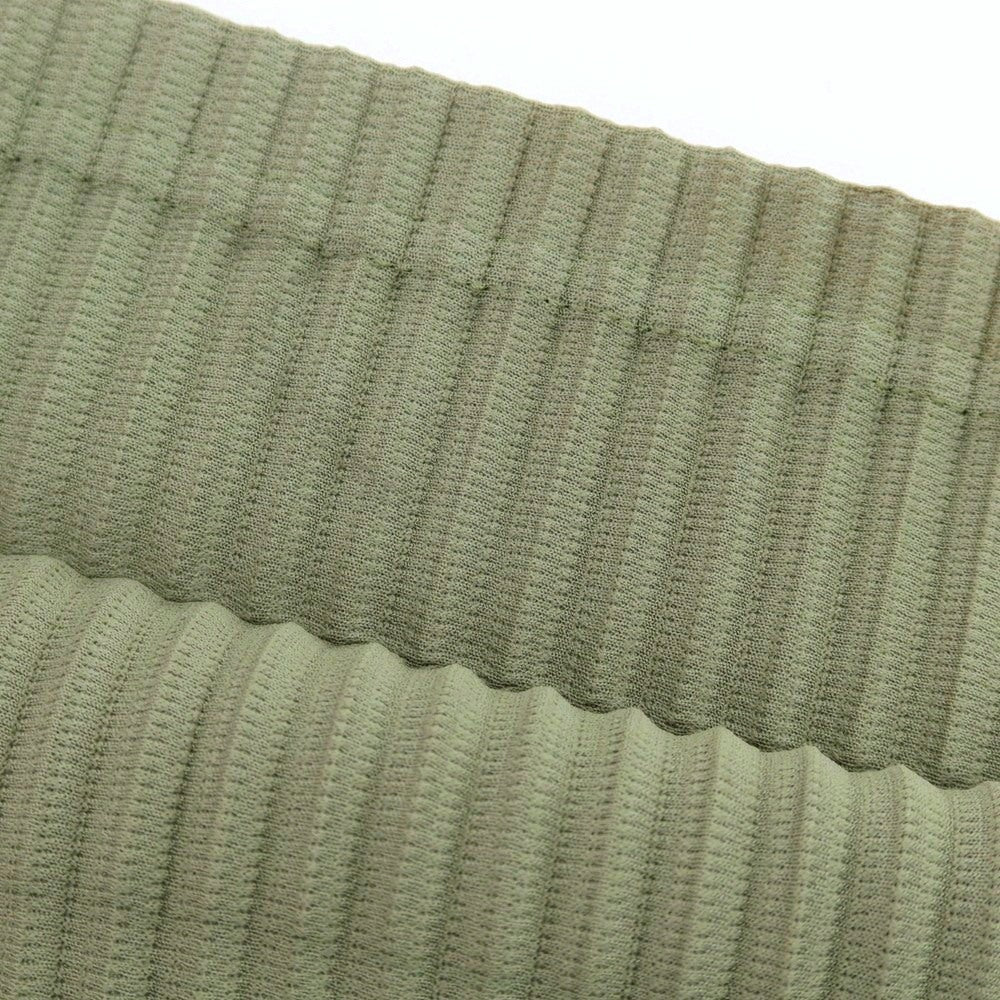 【中古】オム プリッセ イッセイミヤケ HOMME PLISSE ISSEY MIYAKE 2025年秋冬 ポリエステル系 プリーツ 長袖トップ オリーブ【 表記なし(L位) 】【 状態ランクD 】【 メンズ 】