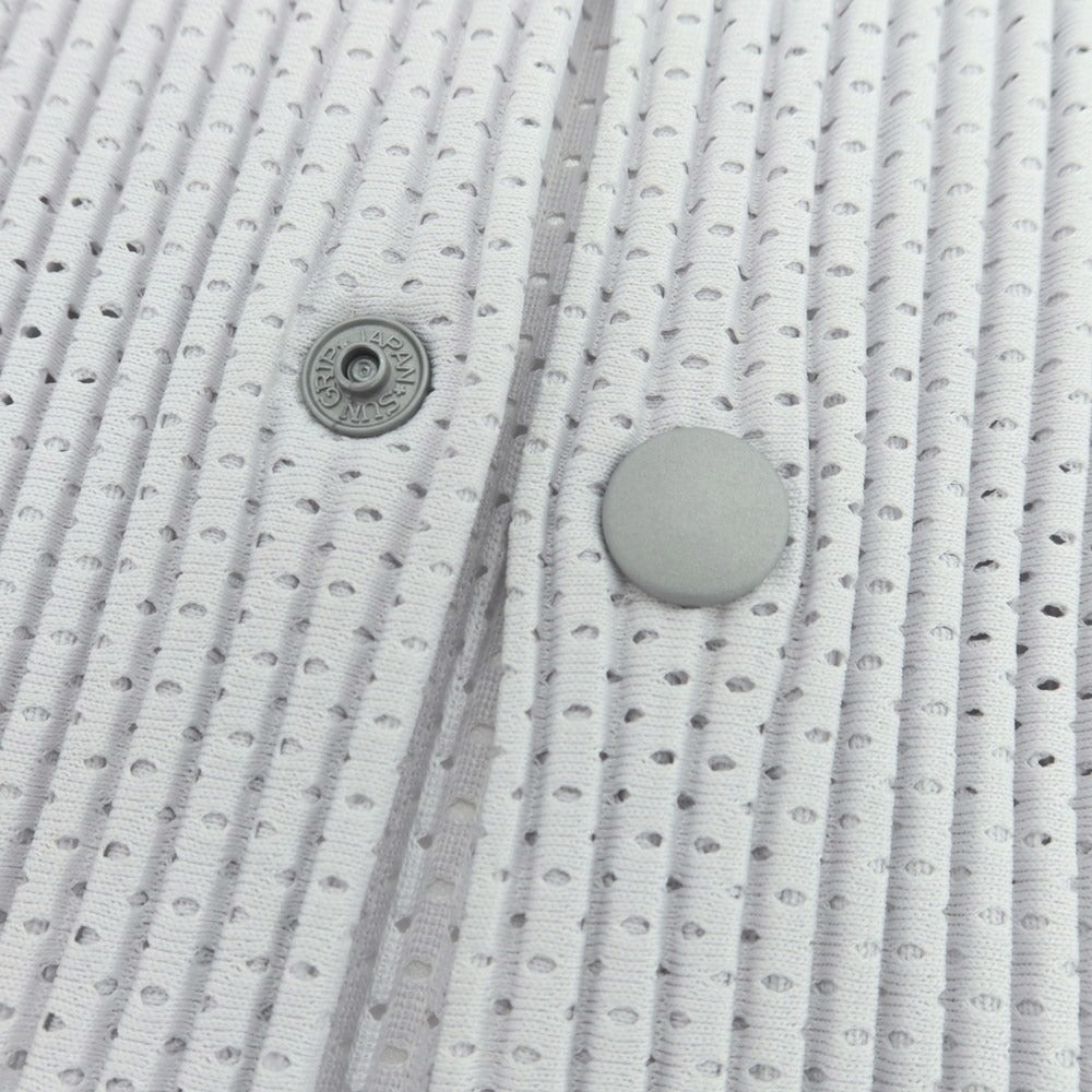 【中古】オム プリッセ イッセイミヤケ HOMME PLISSE ISSEY MIYAKE ポリエステル その他ブルゾン ライトグレー【 表記なし(L位) 】【 状態ランクB 】【 メンズ 】