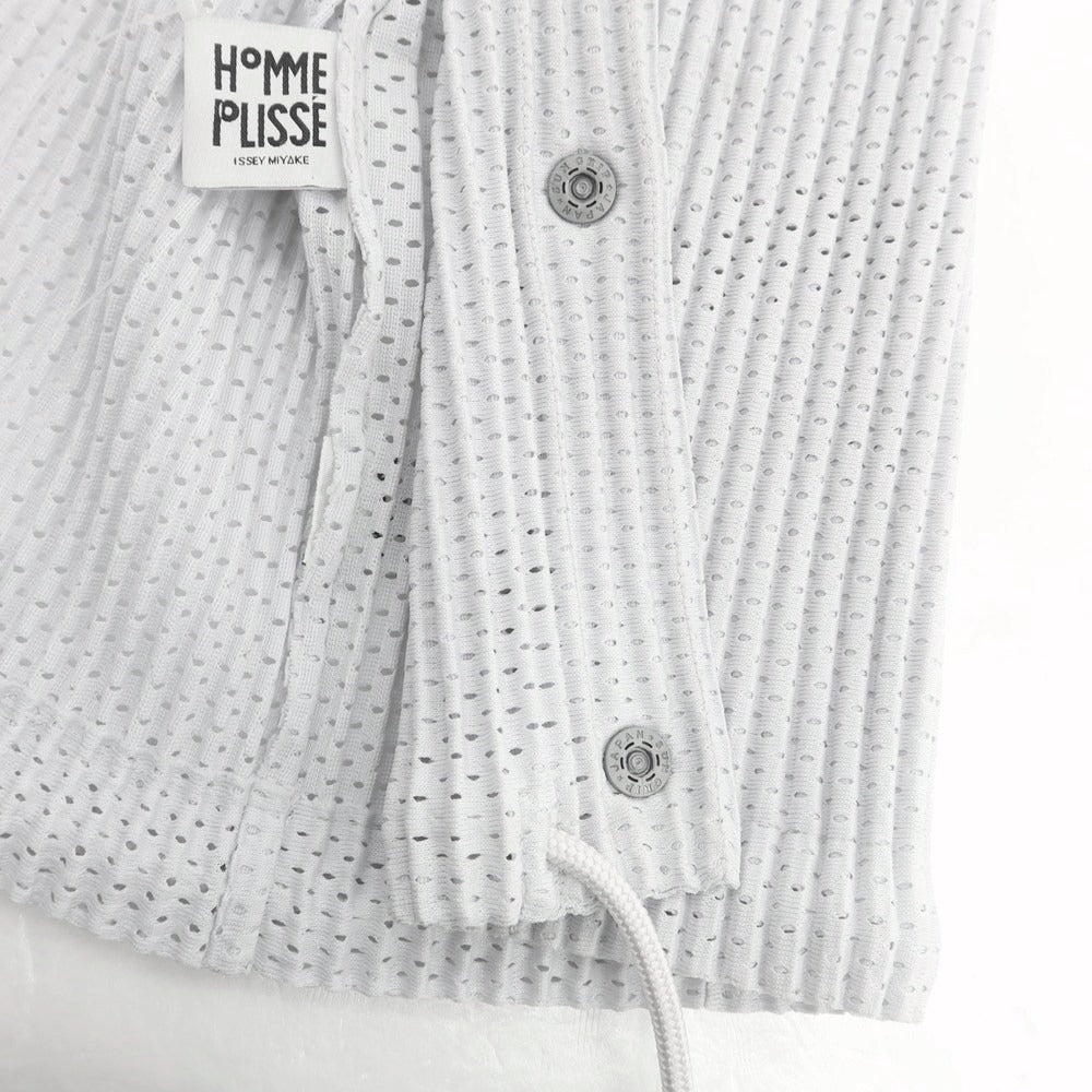 【中古】オム プリッセ イッセイミヤケ HOMME PLISSE ISSEY MIYAKE ポリエステル その他ブルゾン ライトグレー【 表記なし(L位) 】【 状態ランクB 】【 メンズ 】