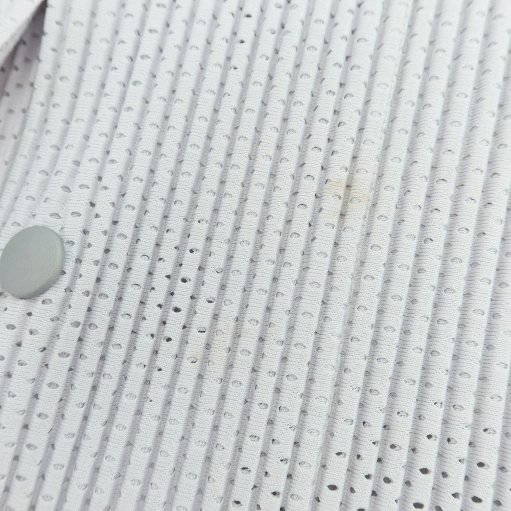 【中古】オム プリッセ イッセイミヤケ HOMME PLISSE ISSEY MIYAKE ポリエステル その他ブルゾン ライトグレー【 表記なし(L位) 】【 状態ランクB 】【 メンズ 】