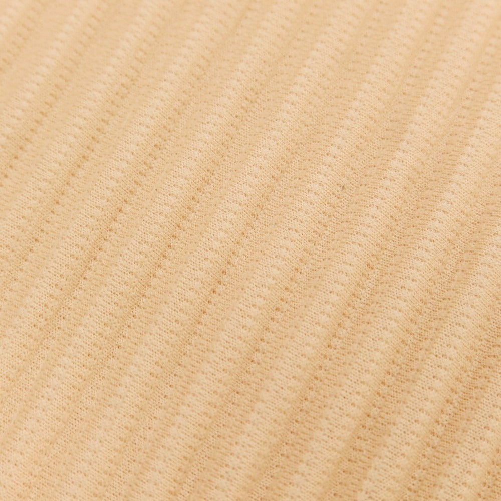 【中古】オム プリッセ イッセイミヤケ HOMME PLISSE ISSEY MIYAKE 2025年春夏 プリーツ加工 ニットカットソー パステルオレンジ【 表記なし(L位) 】【 状態ランクA 】【 メンズ 】