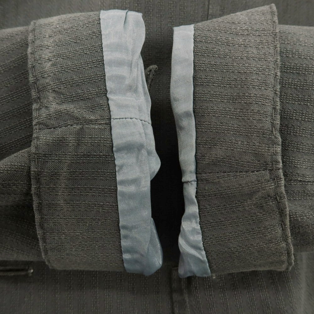 【中古】エルビーエム1911 L.B.M.1911 コットンリネン 2B カジュアルジャケット ダークグレー【 52 】【 状態ランクC 】【 メンズ 】