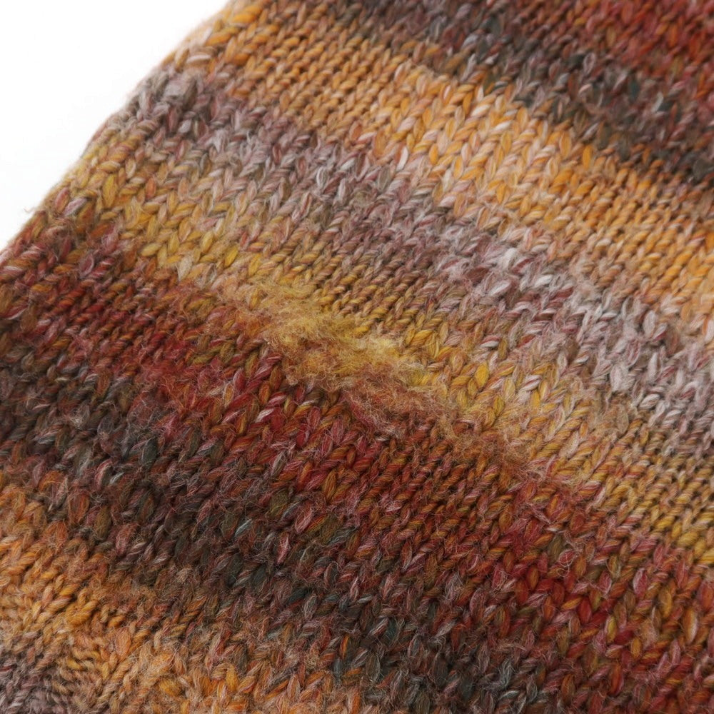 【中古】ペペ ジーンズ Pepe Jeans アクリルウール クルーネック プルオーバーニット マルチカラー【 M 】【 状態ランクC 】【 メンズ 】