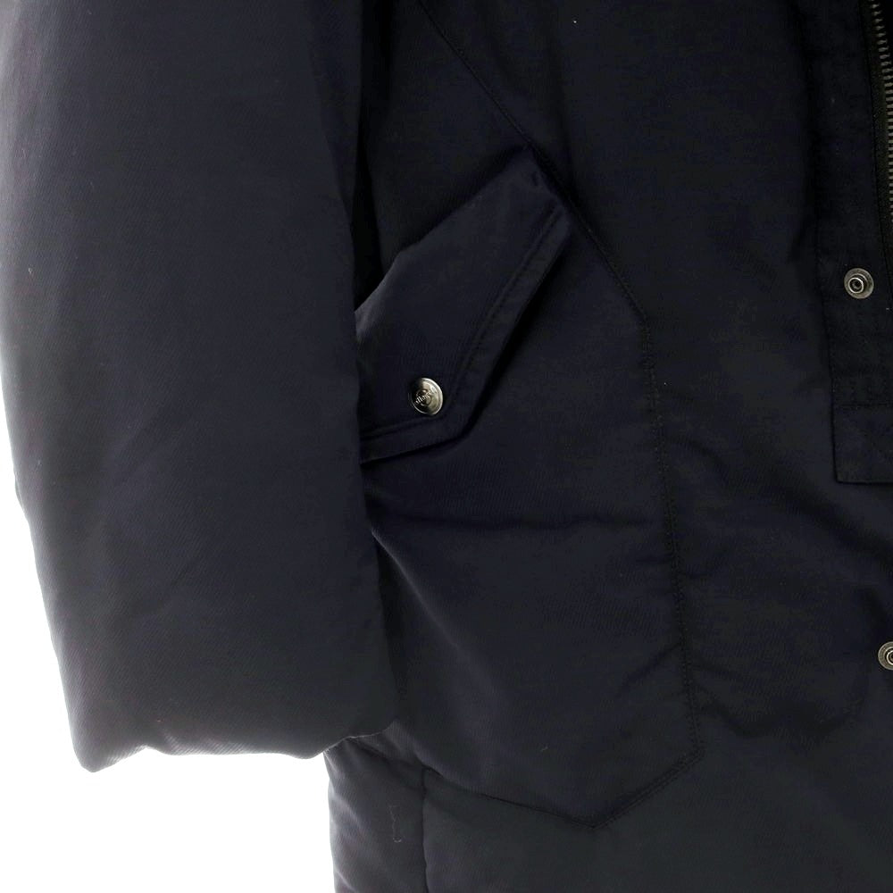 【中古】アレグリ Allegri ナイロンポリエステル ダウンコート ネイビー【 46 】【 状態ランクB 】【 メンズ 】