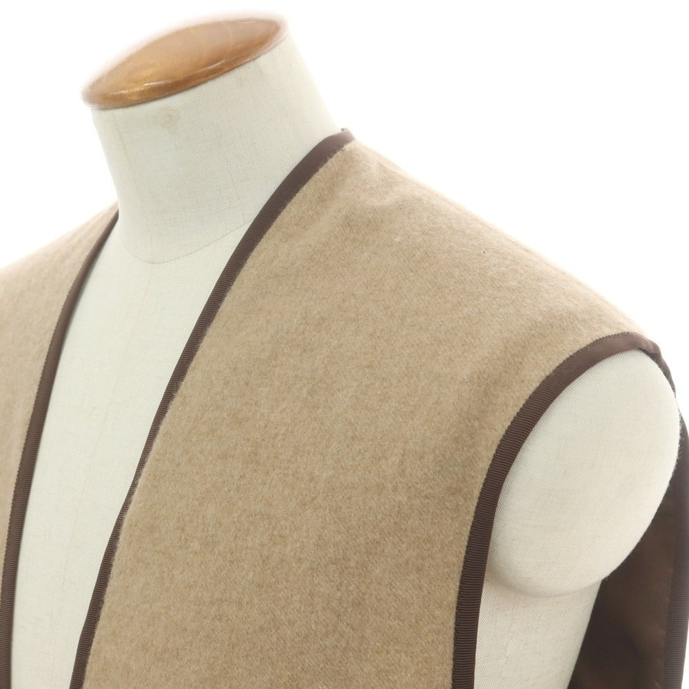 【中古】ベグアンドコー BEGG&CO カシミヤ ロング その他ジレ ベージュ【 38 】【 状態ランクB 】【 ユニセックス 】