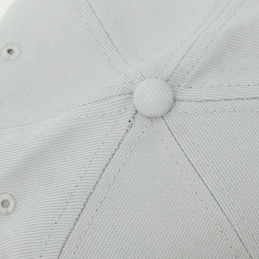 【中古】シュプリーム Supreme 2025年秋冬 Bones Box Logo New Era ポリエステル ベースボールキャップ グレー【 7 3/8 】【 状態ランクA 】【 メンズ 】