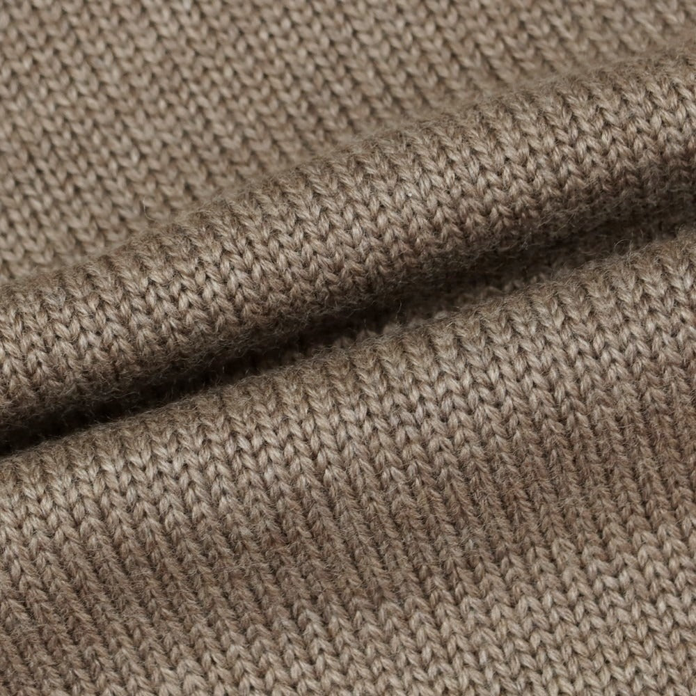 【中古】ザノーネ ZANONE ミドルゲージウール タートルネックニット グレーブラウン【 46 】【 状態ランクB 】【 メンズ 】