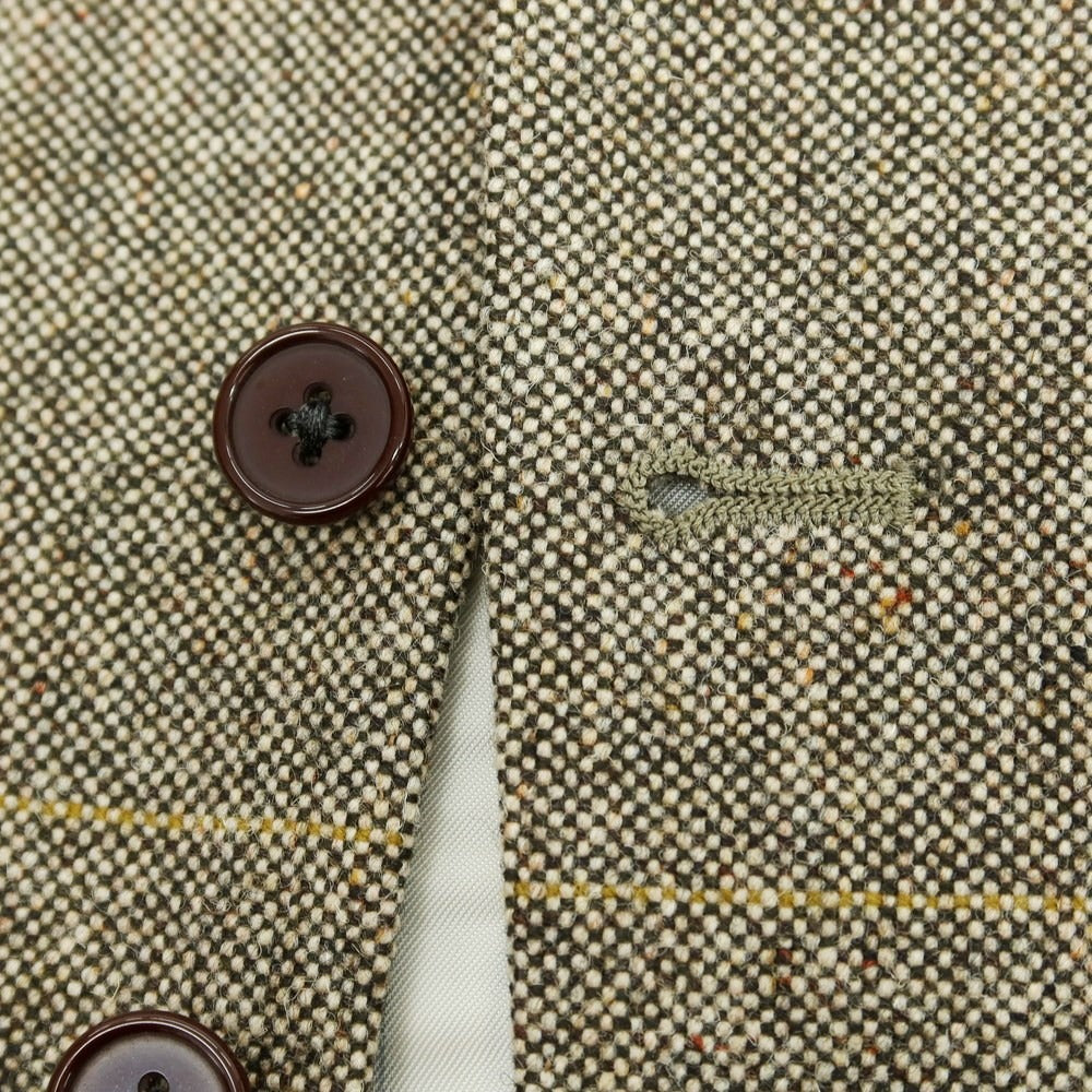 【中古】バタクハウスカット batak house cut ウール カジュアル系ジレ ブラウン【 サイズ表記なし(M位) 】【 状態ランクC 】【 メンズ 】