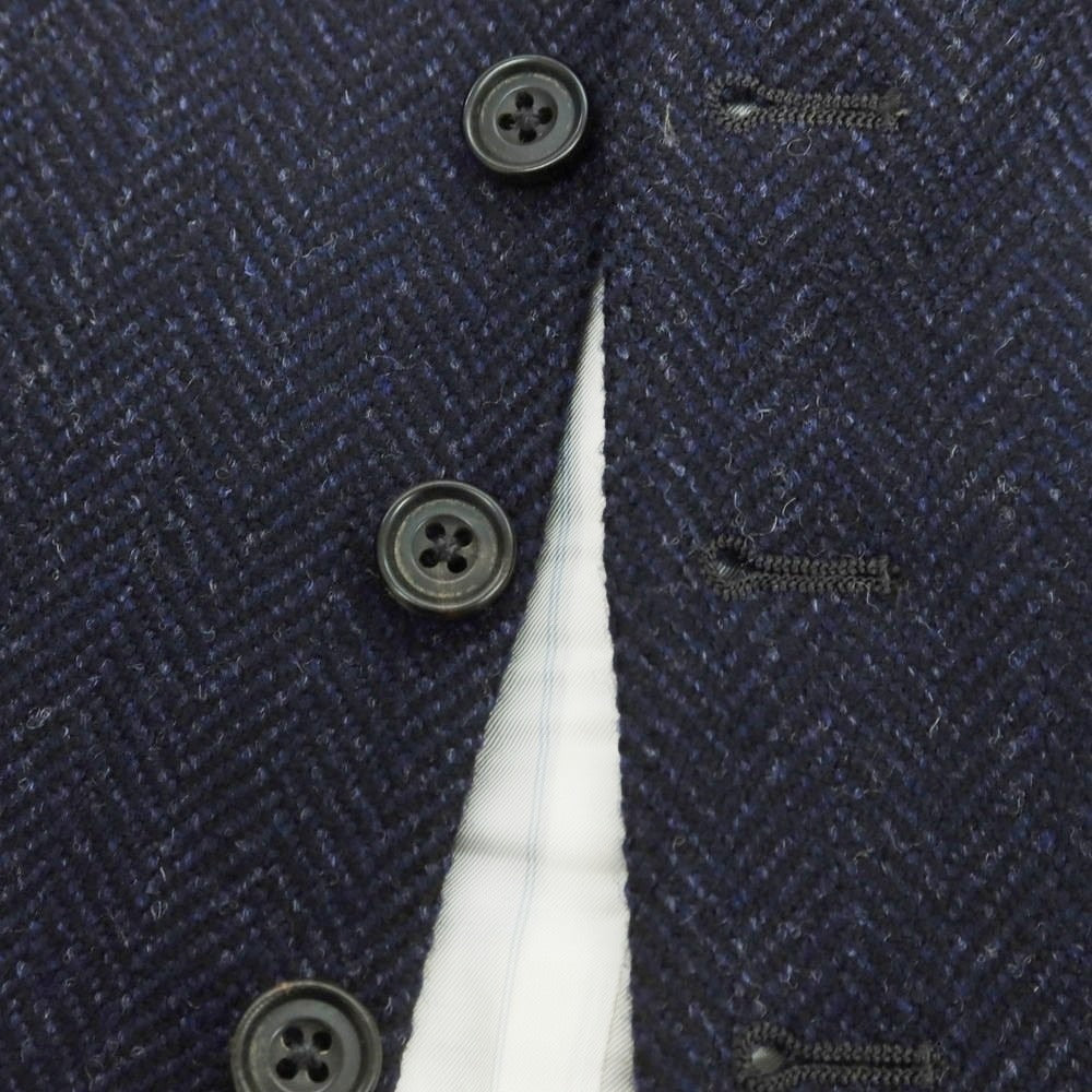 【中古】バタクハウスカット batak house cut ウール カジュアル系ジレ ネイビー【 サイズ表記なし(M位) 】【 状態ランクB 】【 メンズ 】