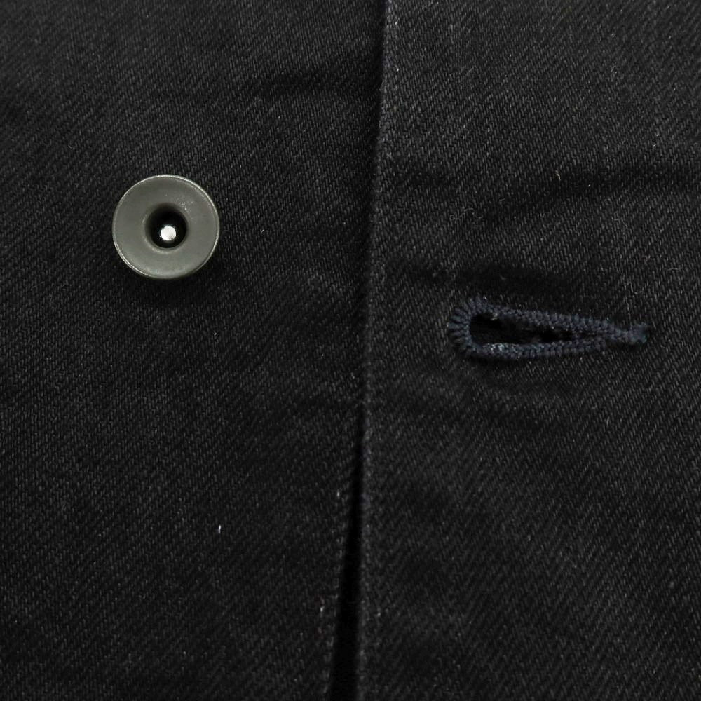 【中古】コモリ COMOLI 2025年秋冬 コットン ワークジャケット ブラック【 3 】【 状態ランクB 】【 メンズ 】