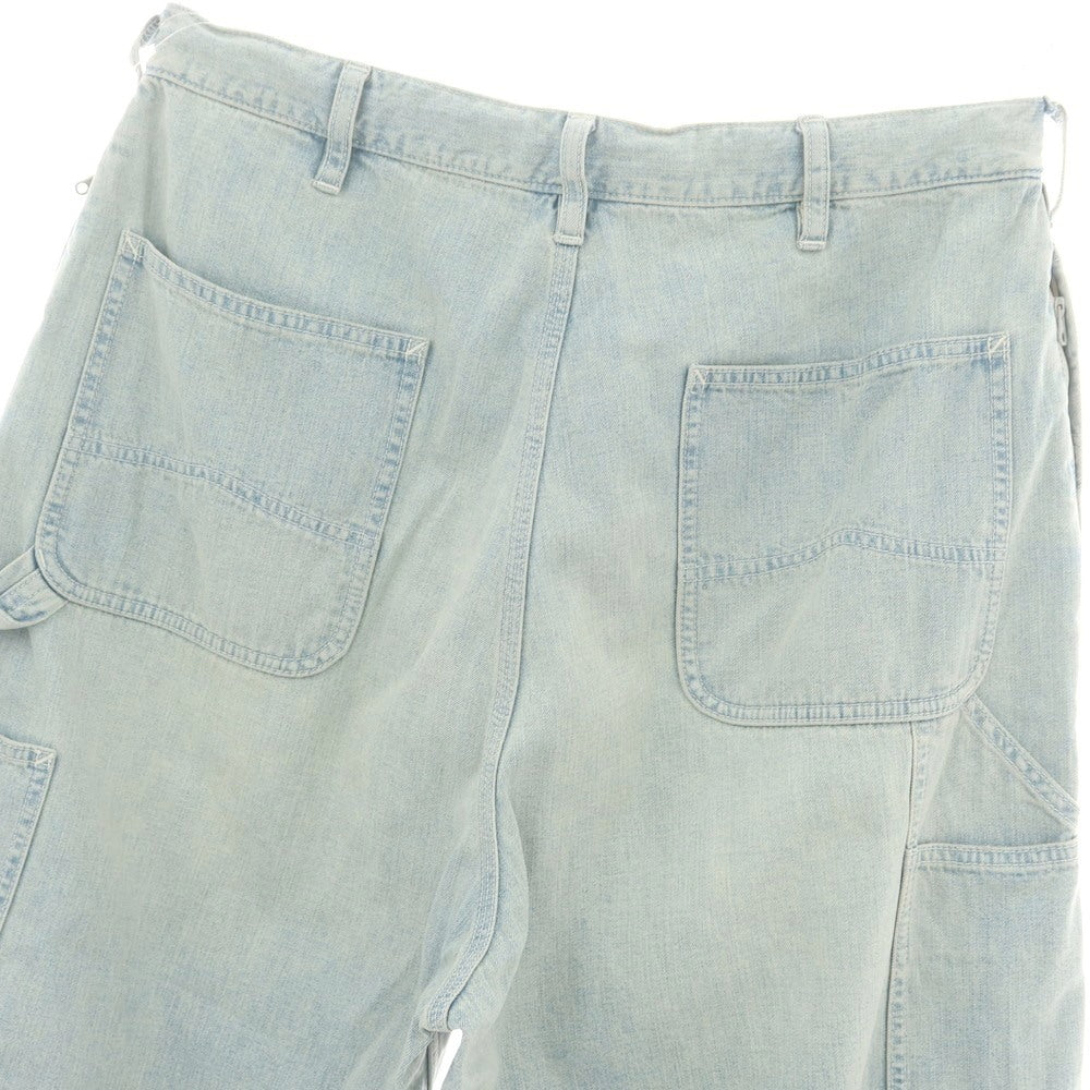 【中古】エスエスズィー SSZ コットン デニム イージー ペインターパンツ ライトブルー【 M 】【 状態ランクB 】【 メンズ 】