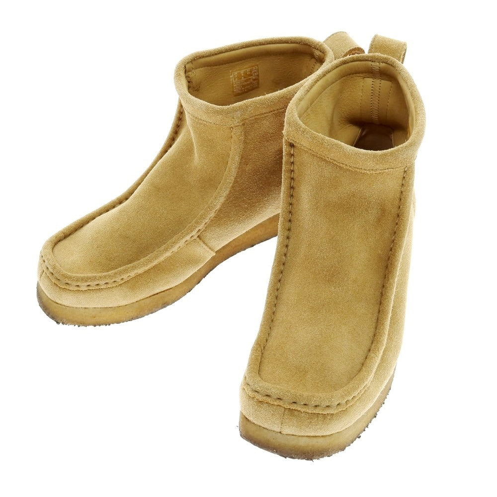 【中古】エスエスズィー SSZ × A.H CLARKS WALLAROO スエード ブーツ ベージュ【 UK7 】【 状態ランクB 】【 メンズ 】
