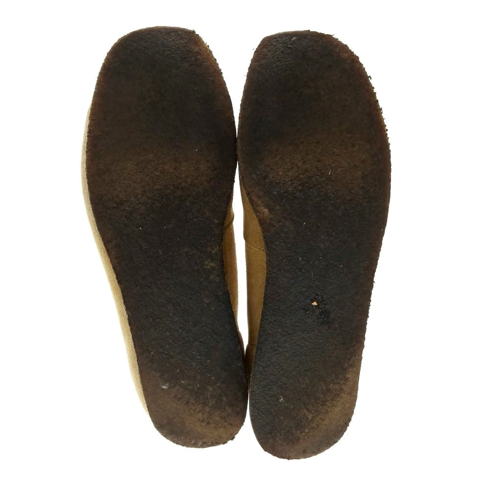 【中古】エスエスズィー SSZ × A.H CLARKS WALLAROO スエード ブーツ ベージュ【 UK7 】【 状態ランクB 】【 メンズ 】