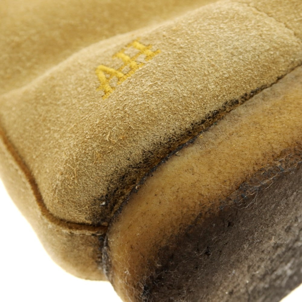 【中古】エスエスズィー SSZ × A.H CLARKS WALLAROO スエード ブーツ ベージュ【 UK7 】【 状態ランクB 】【 メンズ 】