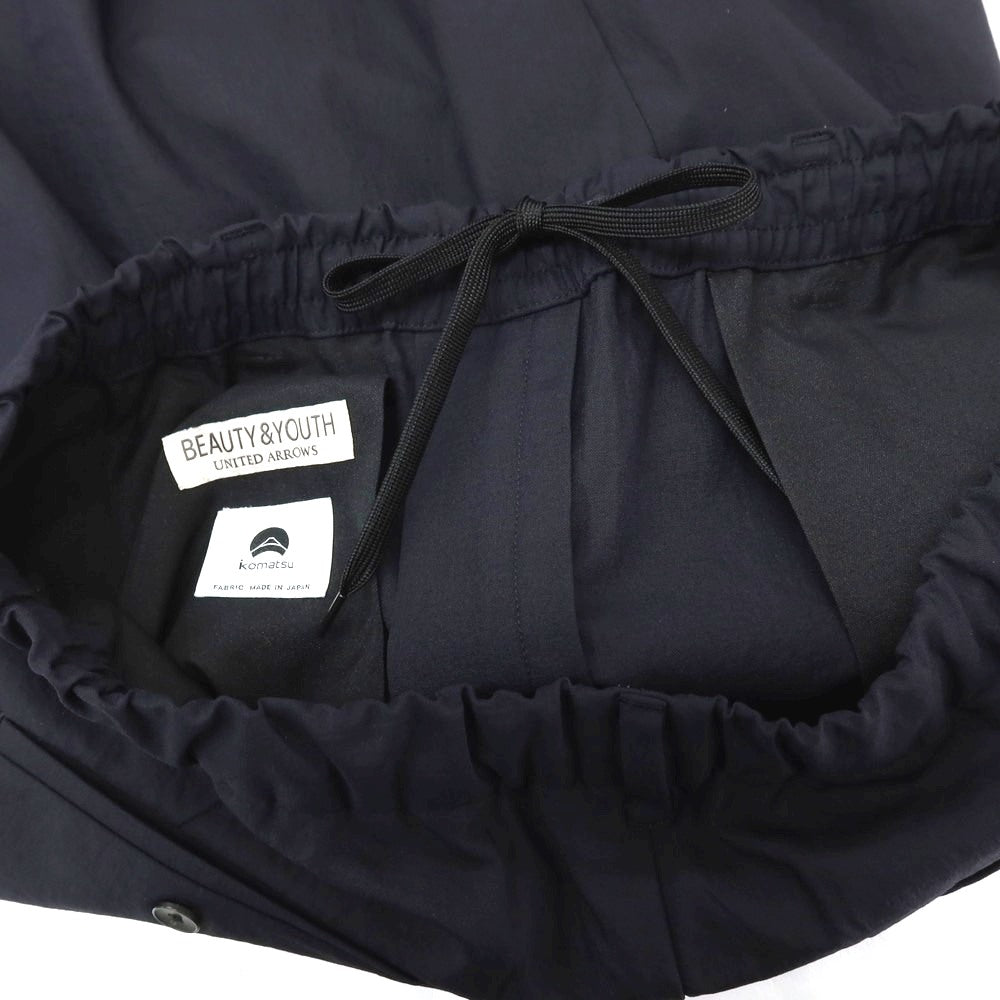 【中古】ビューティアンドユースユナイテッドアローズ BEAUTY&YOUTH UNITED ARROWS ポリエステル イージーパンツ ネイビー【サイズL】【 状態ランクA 】【 メンズ 】