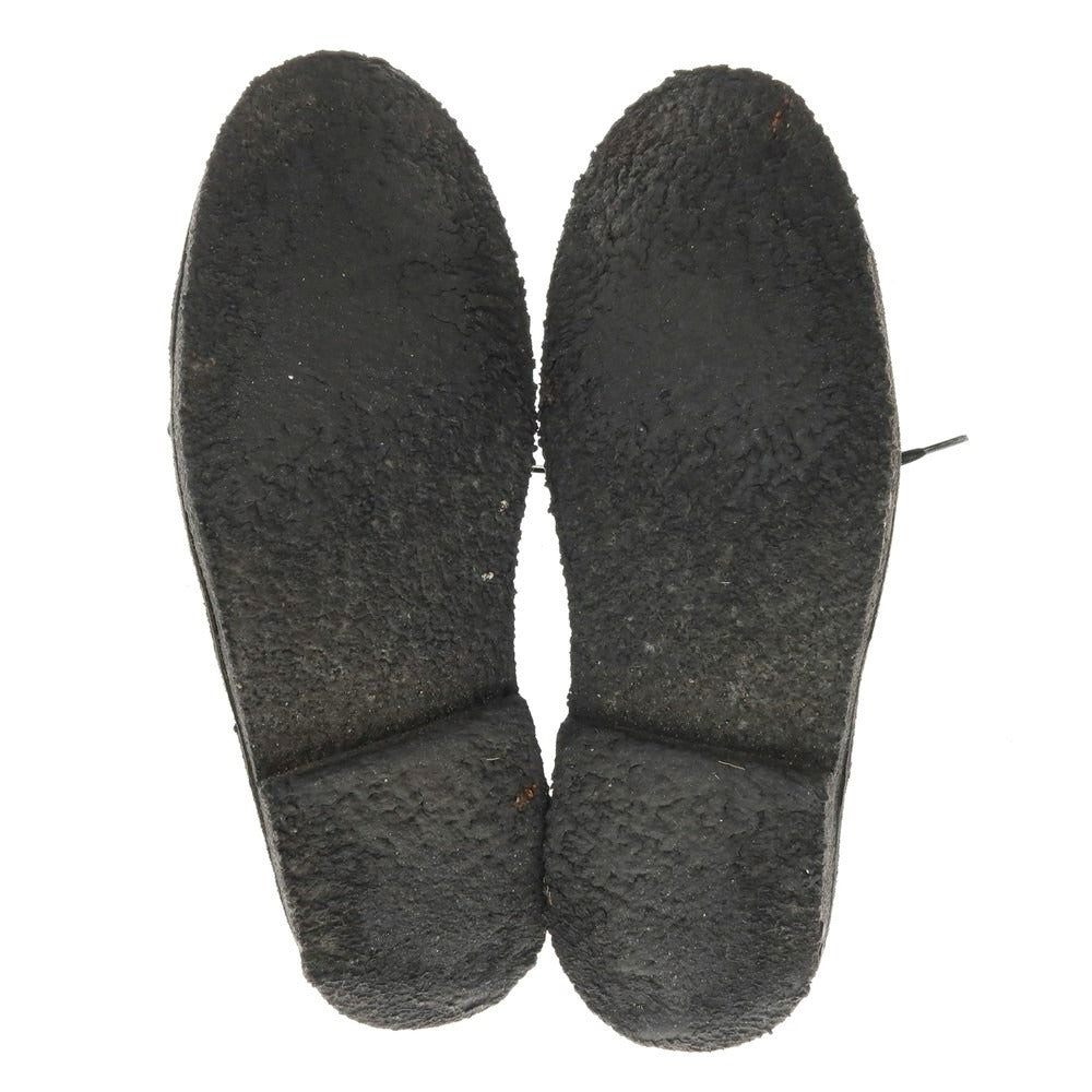 【中古】ロイドフットウェア Lloyd Footwear スエード ショートデザートブーツ ブラック【 7 1/2 】【 状態ランクC 】【 メンズ 】