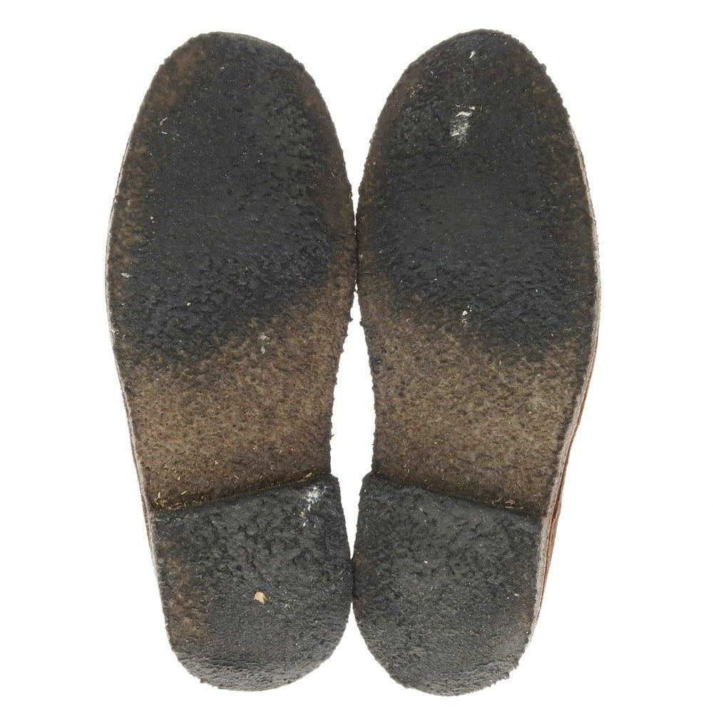 【中古】ロイドフットウェア Lloyd Footwear スエード ショートデザートブーツ ダークブラウン【 7 1/2 】【 状態ランクC 】【 メンズ 】