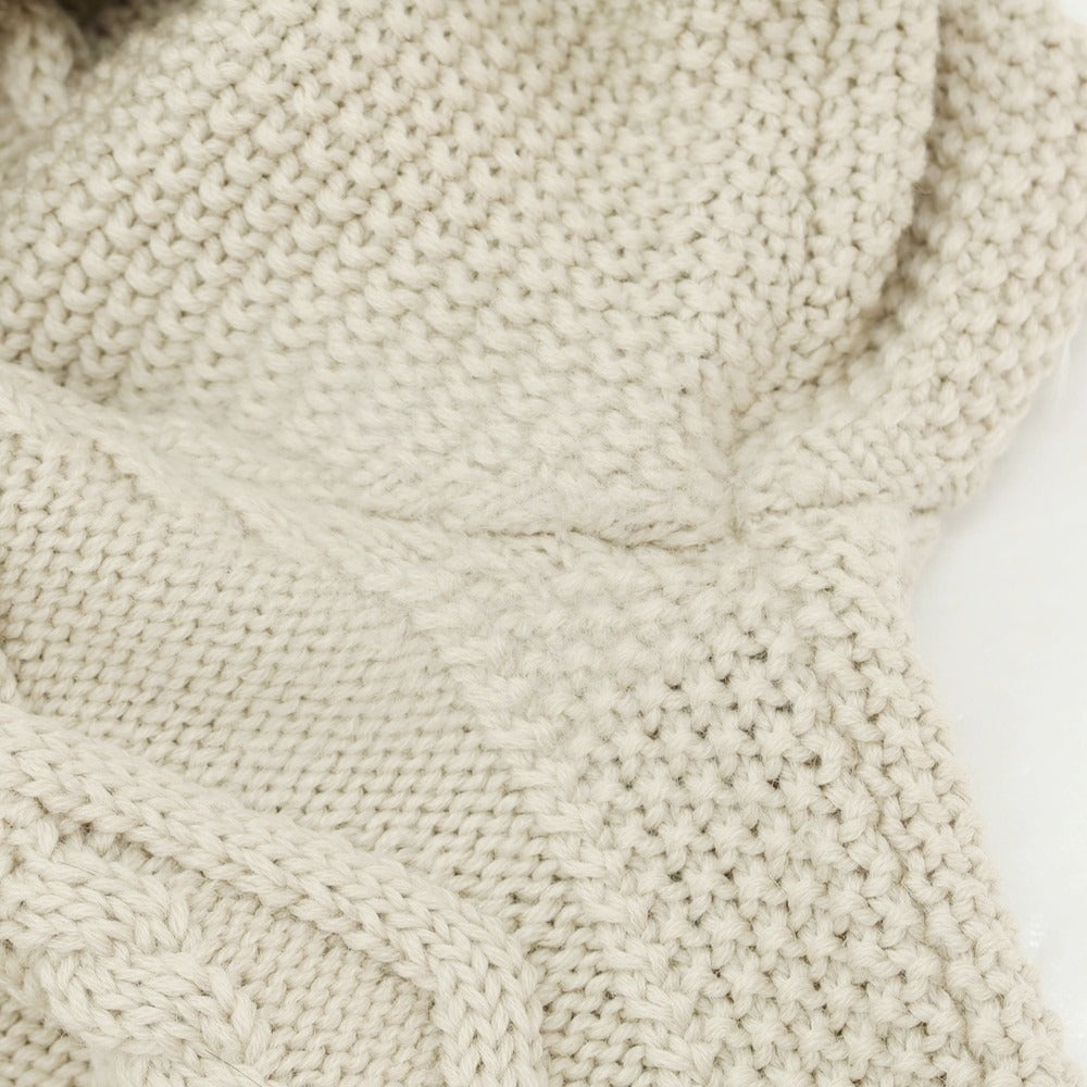 【中古】ロベルトコリーナ ROBERTO COLLINA ウール カーディガン ベージュ【 46 】【 状態ランクC 】【 メンズ 】