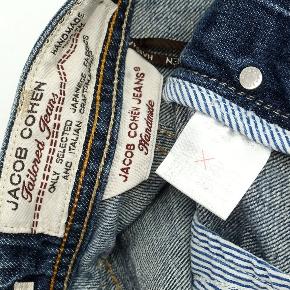 【中古】ヤコブコーエン JACOB COHEN J688 コットン ジーンズ デニムパンツ ネイビー【 31 】【 状態ランクC 】【 メンズ 】