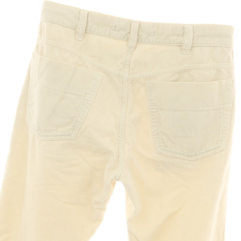 【中古】インコテックス INCOTEX コットン コーデュロイパンツ アイボリー【 46 】【 状態ランクC 】【 メンズ 】