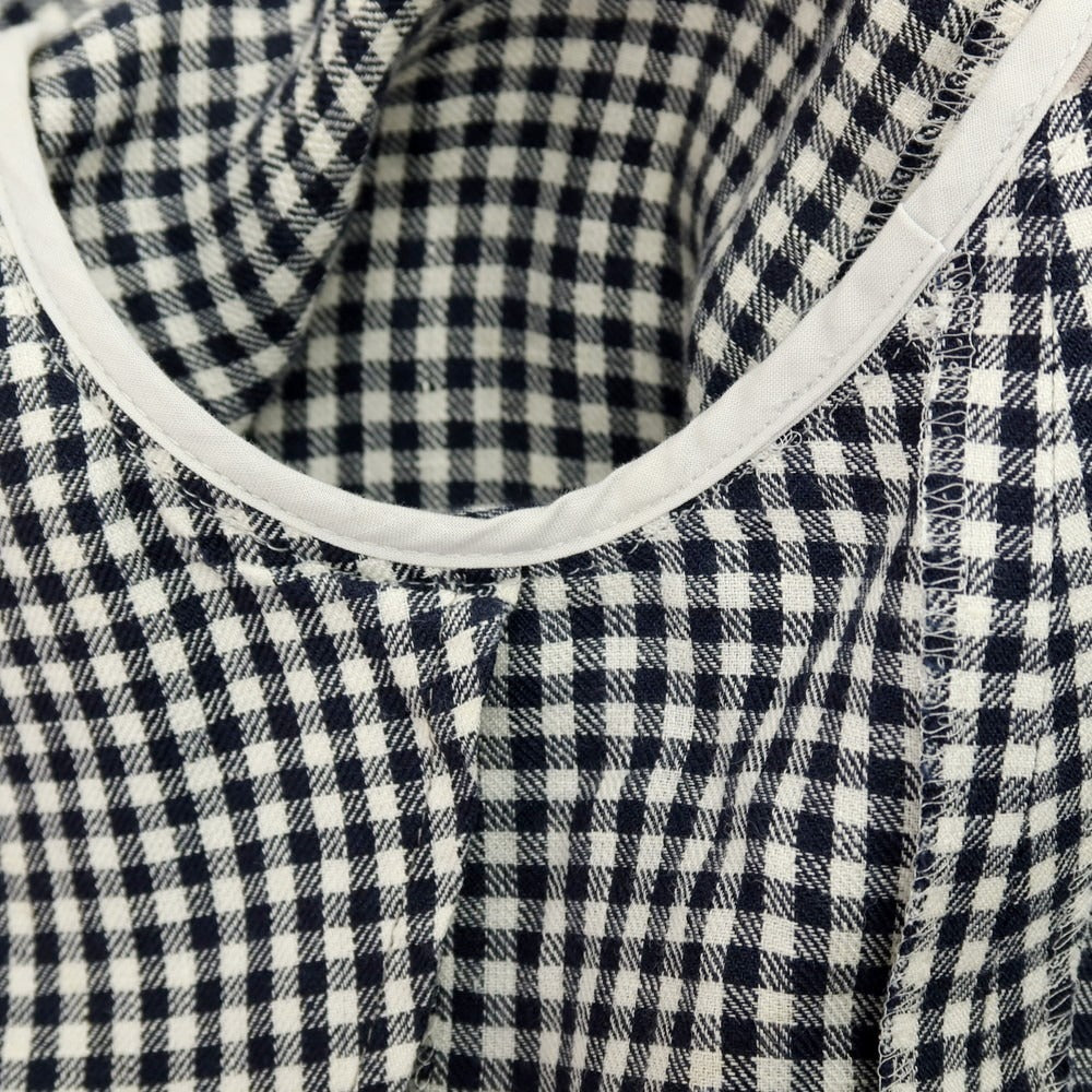 【中古】トレンタオット TRENTA OTTO リネン ギンガムチェック 3B カジュアルジャケット ブラックxホワイト【サイズ44】【 状態ランクC 】【 メンズ 】