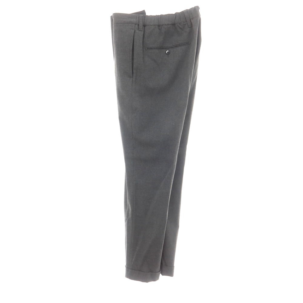 【中古】ブルーワーク トゥモローランド BLUE WORK TOMORROWLAND ストレッチ ポリエステルレーヨン イージースラックスパンツ グレー【 M 】【 状態ランクC 】【 メンズ 】