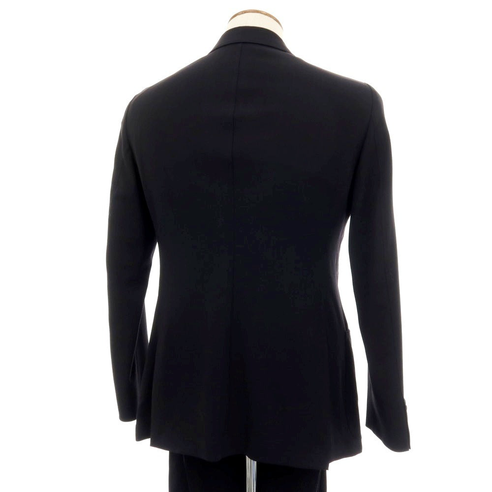 【中古】ジョルジオアルマーニ GIORGIO ARMANI ウール 2つボタンスーツ ブラック【サイズ48】【 状態ランクA 】【 メンズ 】