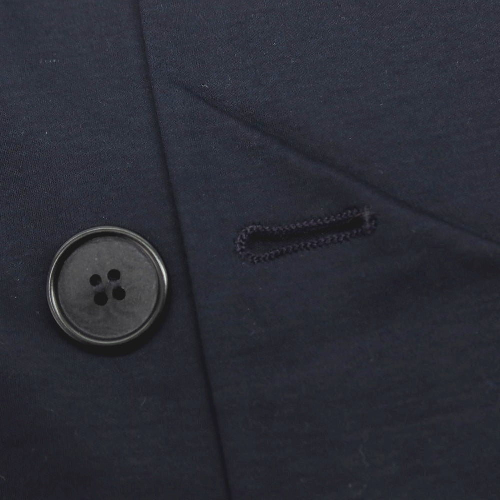 【中古】ジョルジオアルマーニ GIORGIO ARMANI レーヨン ジャージー 2B カジュアルジャケット ダークネイビー【サイズ48】【 状態ランクB 】【 メンズ 】