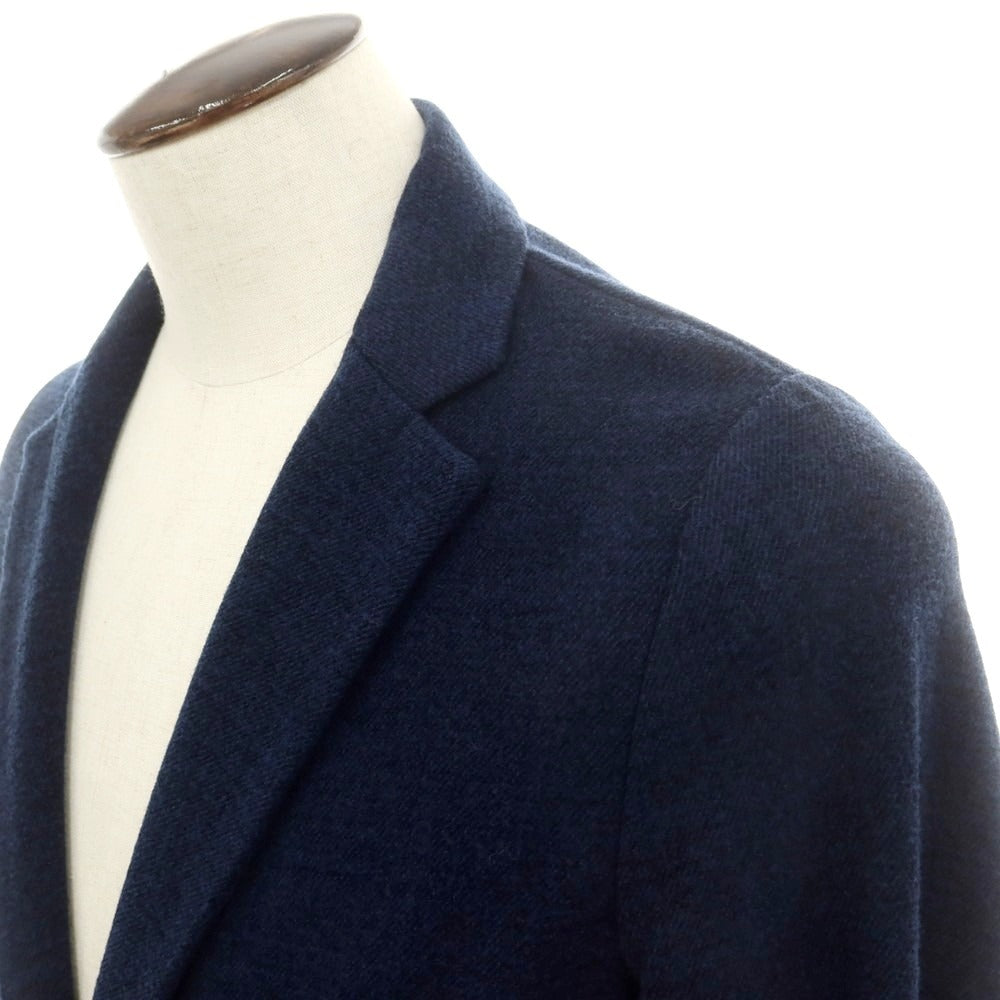 【中古】ジョルジオアルマーニ GIORGIO ARMANI ウールレーヨン カジュアルジャケット ライトネイビー【 50 】【 状態ランクA 】【 メンズ 】