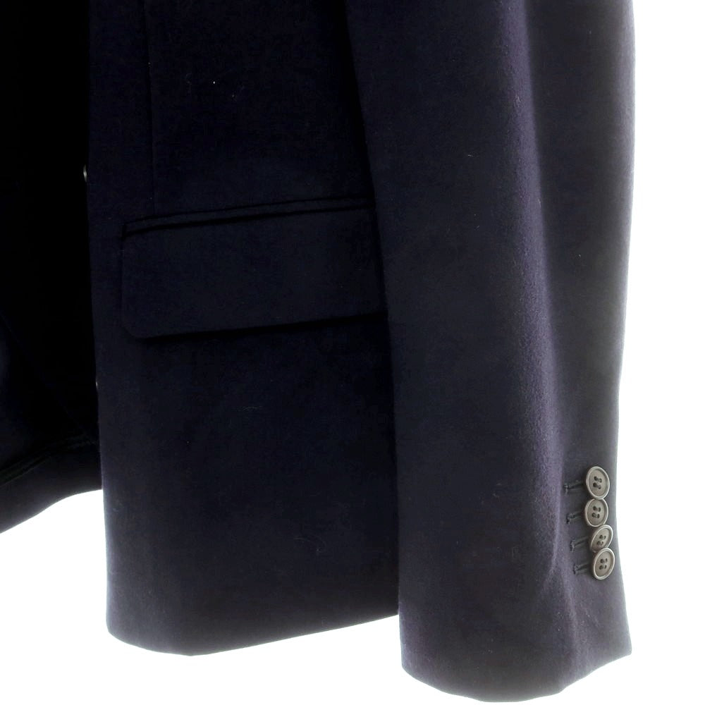 【中古】ジョルジオアルマーニ GIORGIO ARMANI ウール テーラードジャケット ネイビー【 46 】【 状態ランクB 】【 メンズ 】