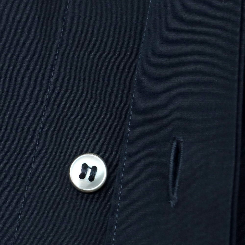 【中古】ジョルジオアルマーニ GIORGIO ARMANI コットン カジュアルシャツ ネイビー【 38 】【 状態ランクB 】【 メンズ 】