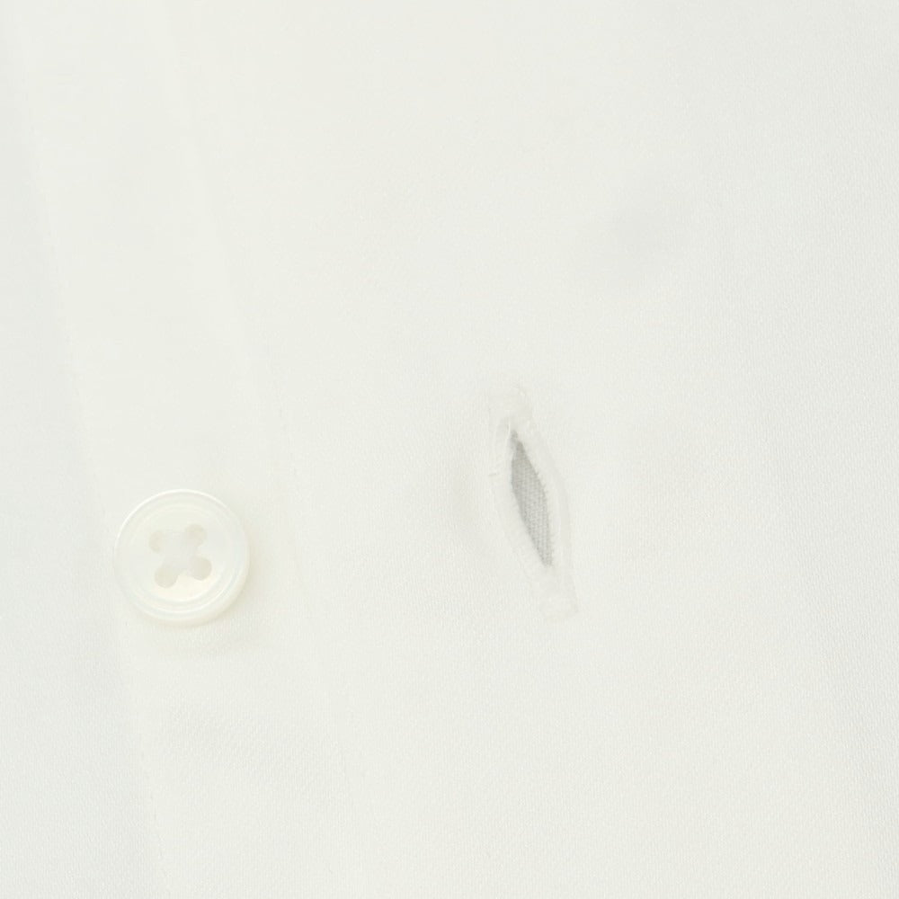 【中古】ランバンコレクション LANVIN COLLECTION コットン スタンドカラー カジュアルシャツ ホワイト【 表記なし(XS位) 】【 状態ランクB 】【 メンズ 】