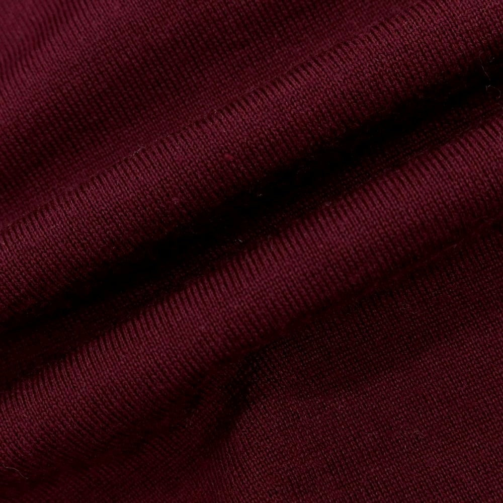 【中古】ジルサンダー JIL SANDER ハイゲージウール ハイネックニット バーガンディ【 46 】【 状態ランクB 】【 メンズ 】