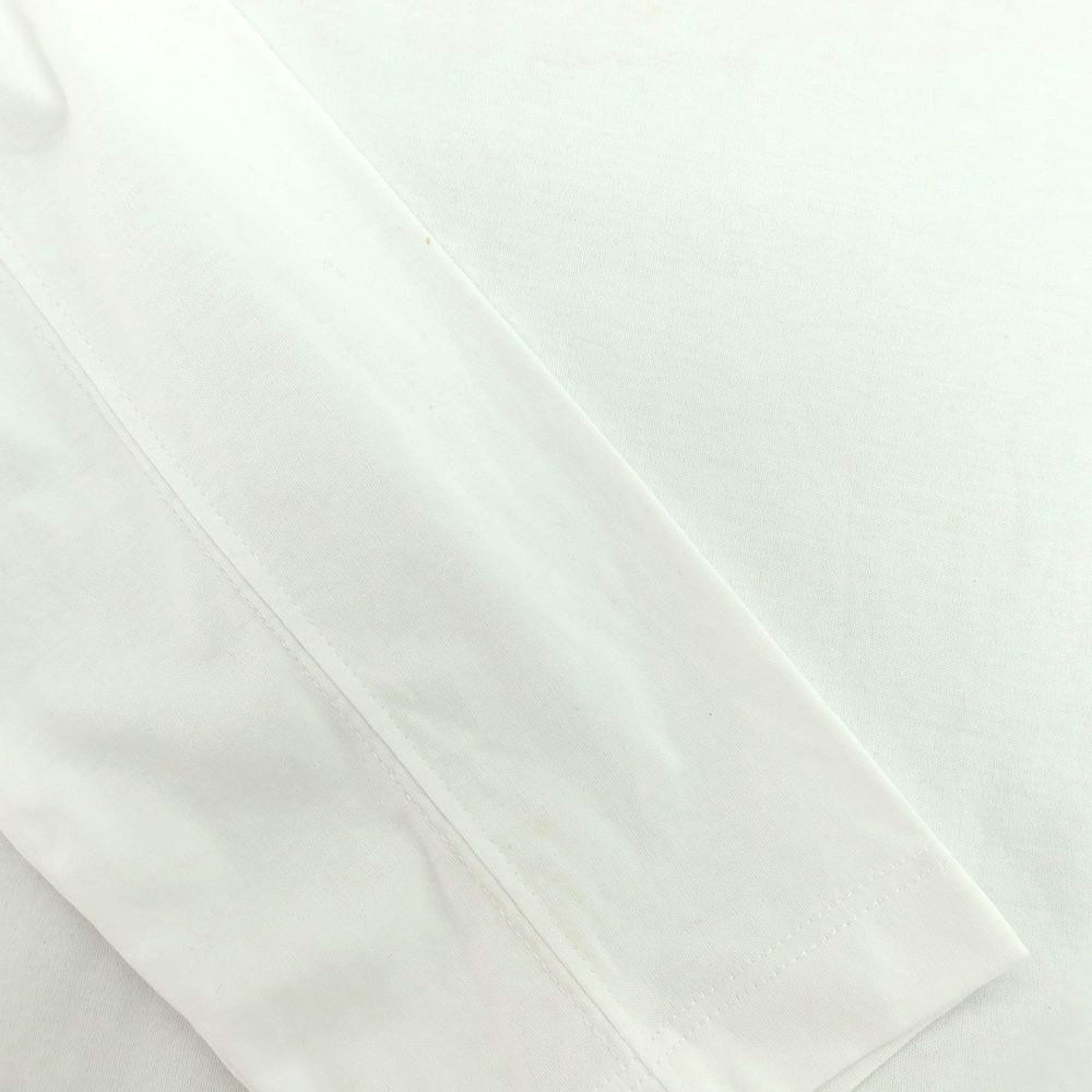 【中古】ブルネロクチネリ Brunello Cucinelli コットン モックネック 長袖Tシャツ ホワイト【 S 】【 状態ランクC 】【 メンズ 】