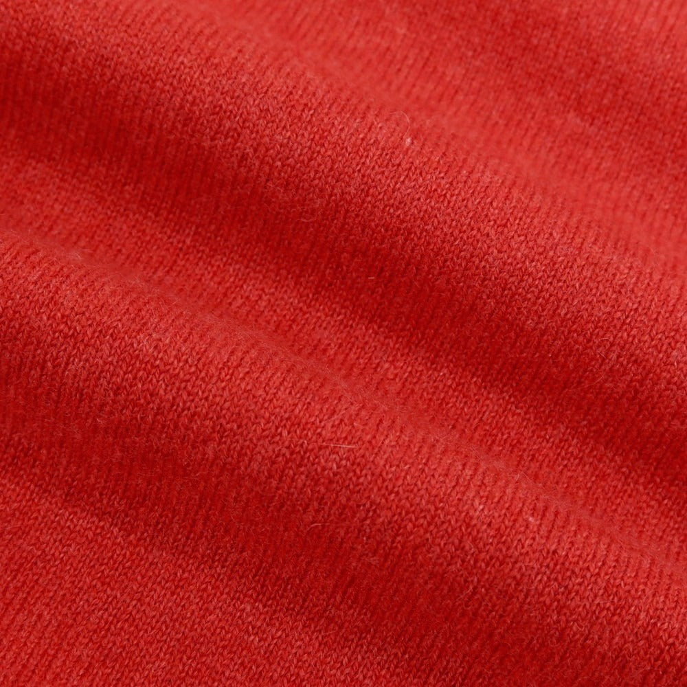 【中古】ブルネロクチネリ Brunello Cucinelli カシミヤ ハーフジップニット レッド系【 46 】【 状態ランクA 】【 メンズ 】