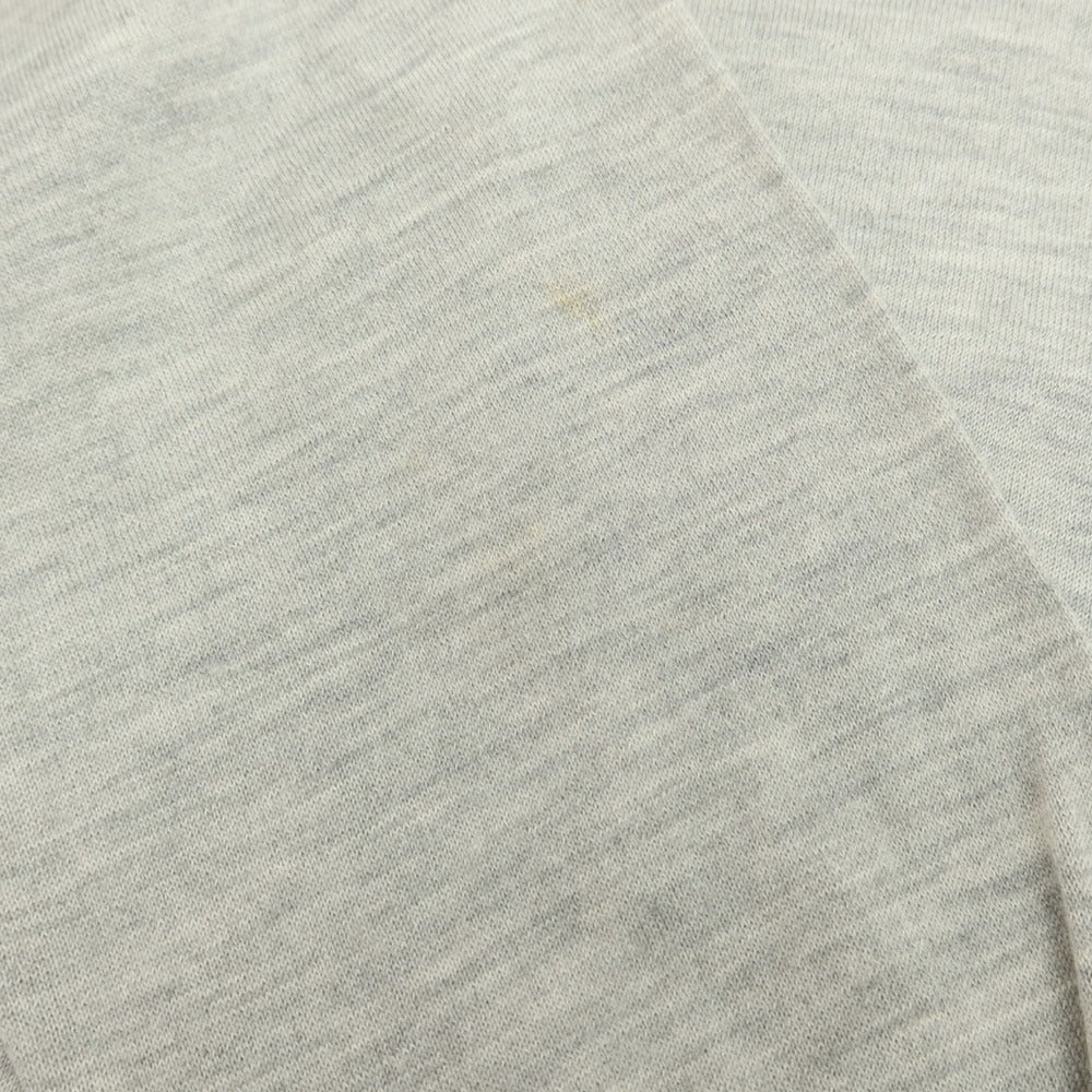 【中古】ブルネロクチネリ Brunello Cucinelli カシミヤシルク ジップアップカーディガン ライトグレー【 50 】【 状態ランクC 】【 メンズ 】