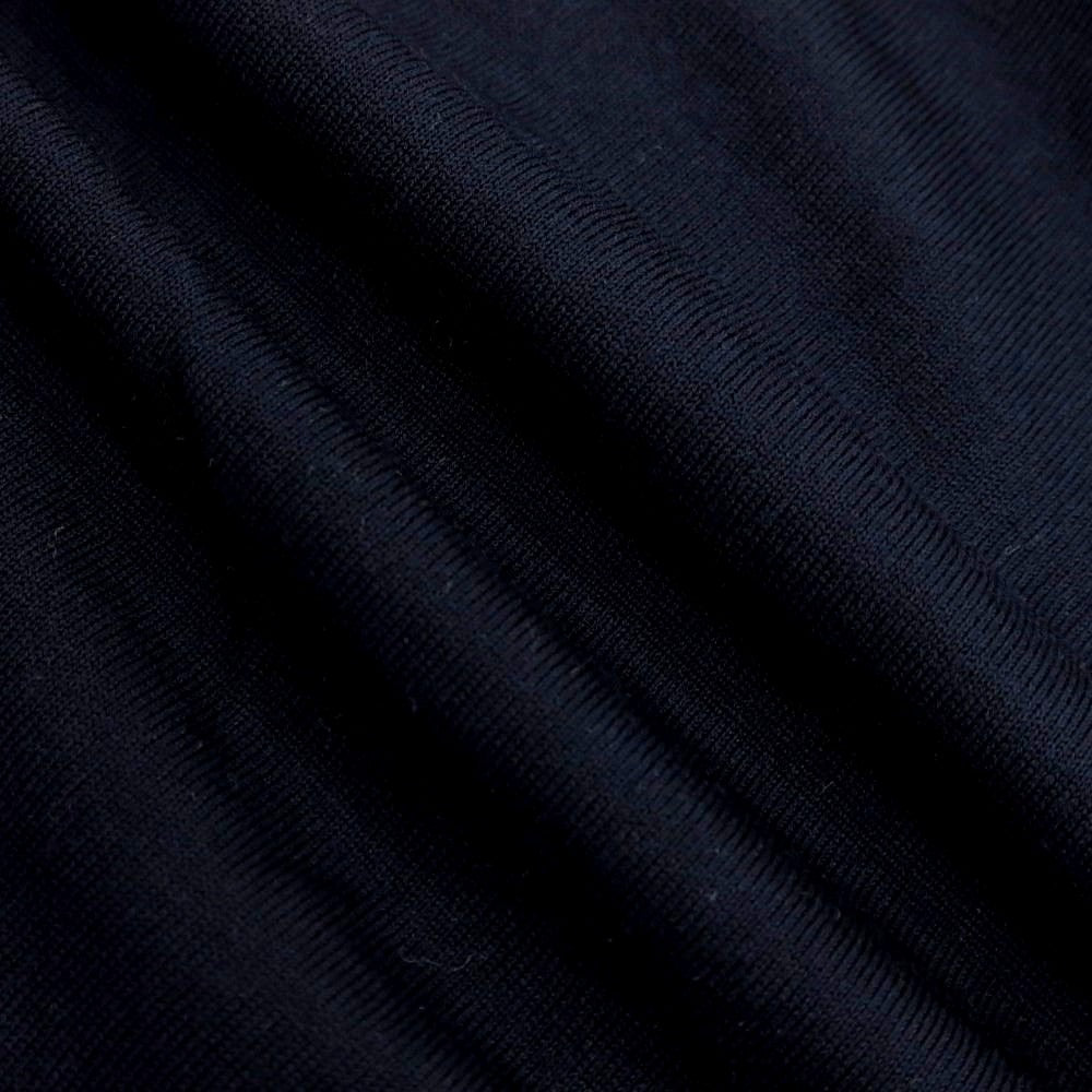 【中古】ジョルジオアルマーニ GIORGIO ARMANI ハイゲージウール タートルネックニット ネイビー【 表記なし(M位) 】【 状態ランクB 】【 メンズ 】